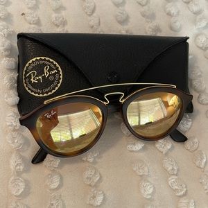 Ray-Ban mirrored sunglasses